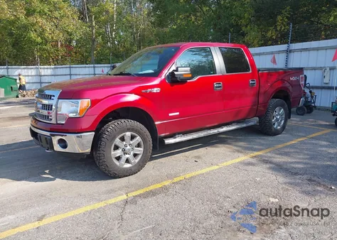 2013 Ford F-150 Xlt из США, поврежденный, VIN 1FTFW1ET5DKD04467